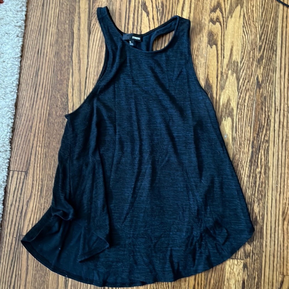 Wilfred Free racer back tank, dark blue green